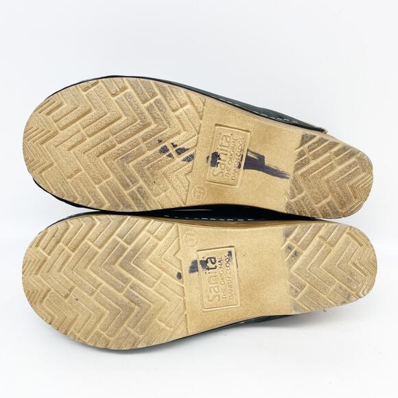 Sanita Women's Ellis Professional Casual Clogs Black Size US 6 EU 37 - Picture 7 of 12